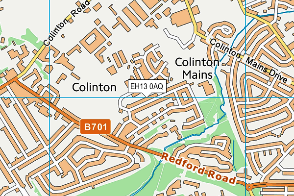EH13 0AQ map - OS VectorMap District (Ordnance Survey) EH13 0AQ map - OS VectorMap District (Ordnance Survey)