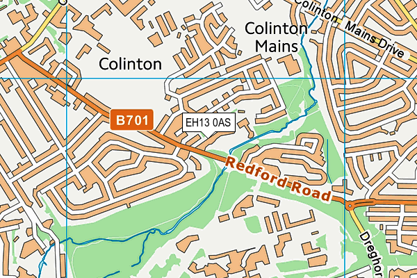 EH13 0AS map - OS VectorMap District (Ordnance Survey) EH13 0AS map - OS VectorMap District (Ordnance Survey)