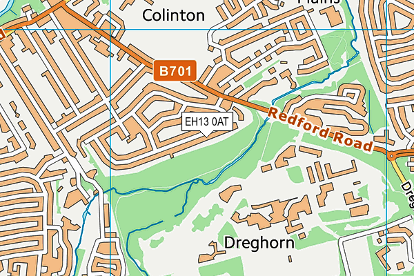 EH13 0AT map - OS VectorMap District (Ordnance Survey) EH13 0AT map - OS VectorMap District (Ordnance Survey)