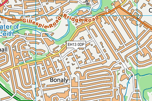 EH13 0DP map - OS VectorMap District (Ordnance Survey) EH13 0DP map - OS VectorMap District (Ordnance Survey)