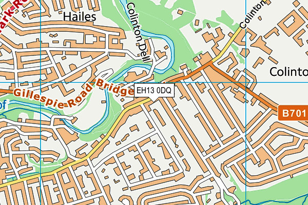EH13 0DQ map - OS VectorMap District (Ordnance Survey) EH13 0DQ map - OS VectorMap District (Ordnance Survey)