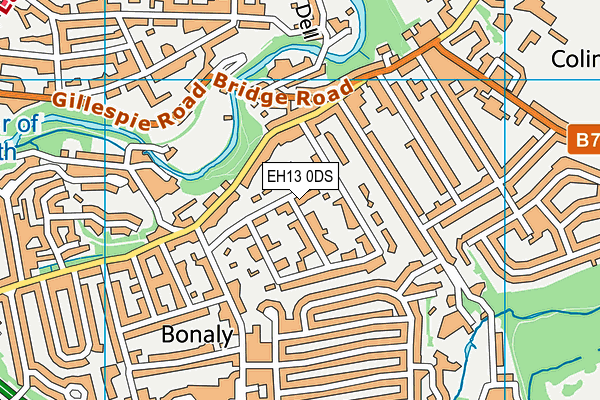EH13 0DS map - OS VectorMap District (Ordnance Survey) EH13 0DS map - OS VectorMap District (Ordnance Survey)