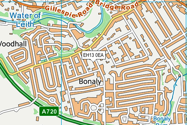 EH13 0EA map - OS VectorMap District (Ordnance Survey) EH13 0EA map - OS VectorMap District (Ordnance Survey)