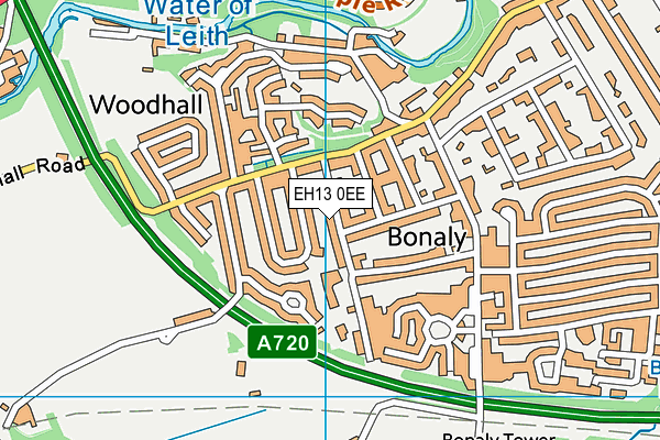 EH13 0EE map - OS VectorMap District (Ordnance Survey) EH13 0EE map - OS VectorMap District (Ordnance Survey)