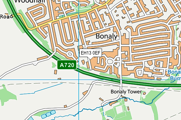 EH13 0EF map - OS VectorMap District (Ordnance Survey) EH13 0EF map - OS VectorMap District (Ordnance Survey)