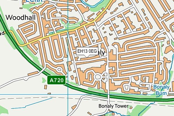 EH13 0EG map - OS VectorMap District (Ordnance Survey) EH13 0EG map - OS VectorMap District (Ordnance Survey)