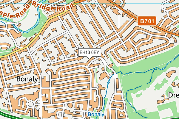 EH13 0EY map - OS VectorMap District (Ordnance Survey) EH13 0EY map - OS VectorMap District (Ordnance Survey)