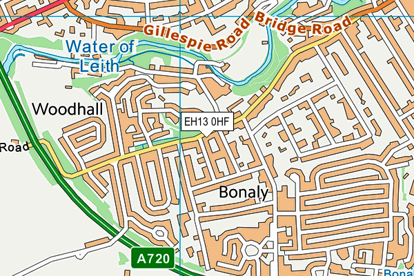 EH13 0HF map - OS VectorMap District (Ordnance Survey) EH13 0HF map - OS VectorMap District (Ordnance Survey)