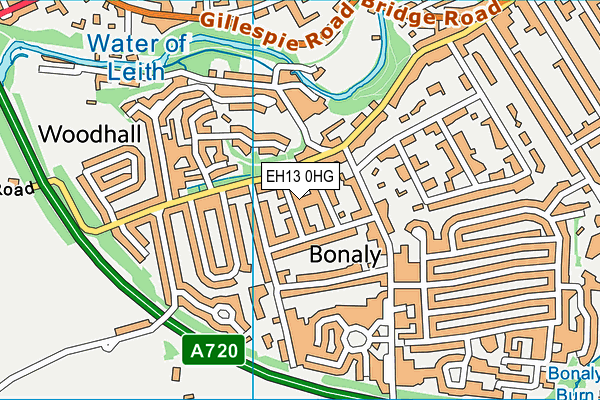 EH13 0HG map - OS VectorMap District (Ordnance Survey) EH13 0HG map - OS VectorMap District (Ordnance Survey)