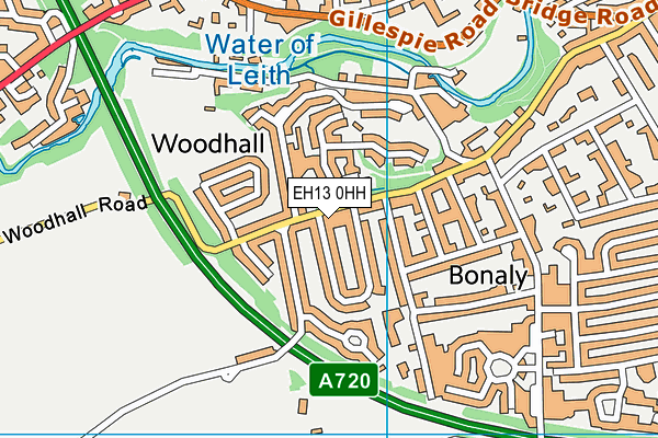 EH13 0HH map - OS VectorMap District (Ordnance Survey) EH13 0HH map - OS VectorMap District (Ordnance Survey)