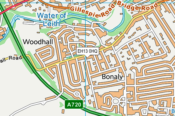 EH13 0HQ map - OS VectorMap District (Ordnance Survey) EH13 0HQ map - OS VectorMap District (Ordnance Survey)