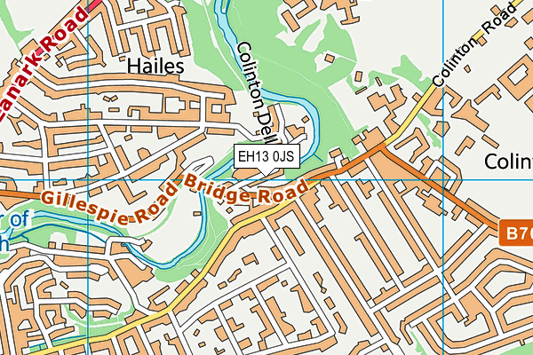 EH13 0JS map - OS VectorMap District (Ordnance Survey) EH13 0JS map - OS VectorMap District (Ordnance Survey)