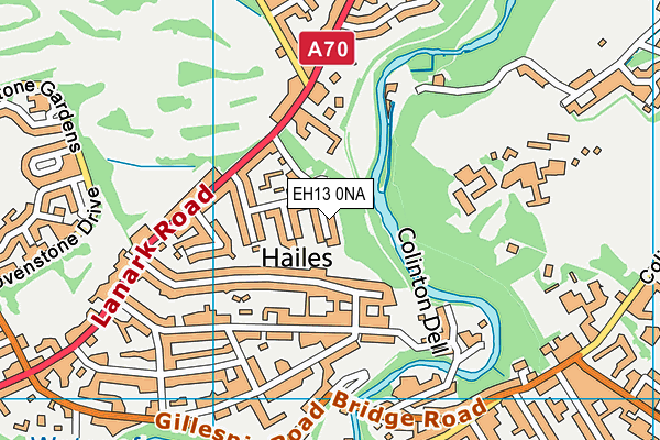 EH13 0NA map - OS VectorMap District (Ordnance Survey) EH13 0NA map - OS VectorMap District (Ordnance Survey)