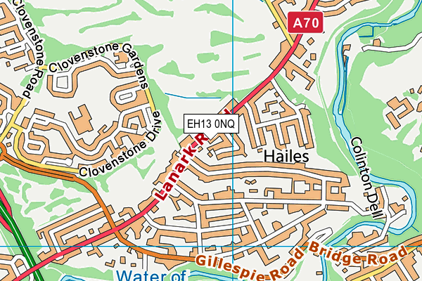 EH13 0NQ map - OS VectorMap District (Ordnance Survey) EH13 0NQ map - OS VectorMap District (Ordnance Survey)