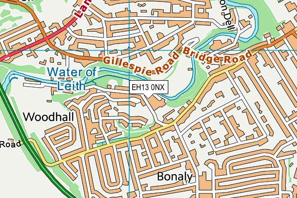 EH13 0NX map - OS VectorMap District (Ordnance Survey) EH13 0NX map - OS VectorMap District (Ordnance Survey)