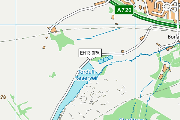 EH13 0PA map - OS VectorMap District (Ordnance Survey) EH13 0PA map - OS VectorMap District (Ordnance Survey)