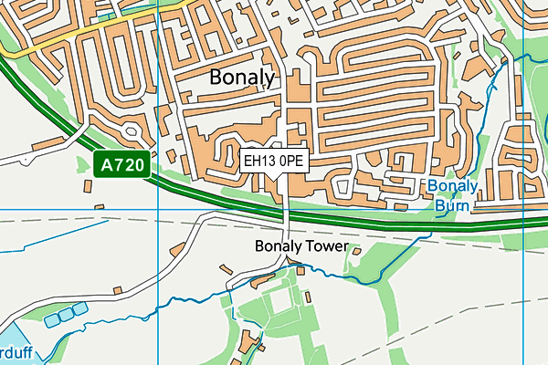 EH13 0PE map - OS VectorMap District (Ordnance Survey) EH13 0PE map - OS VectorMap District (Ordnance Survey)