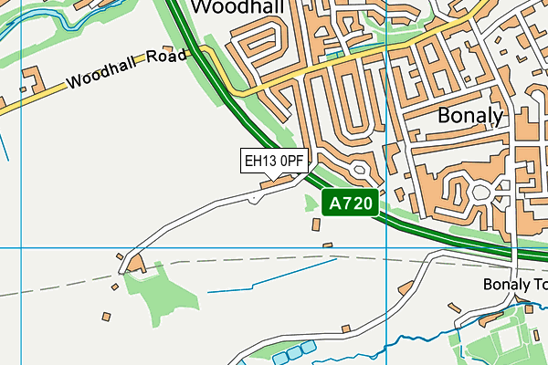 EH13 0PF map - OS VectorMap District (Ordnance Survey) EH13 0PF map - OS VectorMap District (Ordnance Survey)