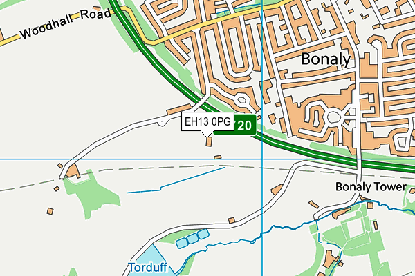 EH13 0PG map - OS VectorMap District (Ordnance Survey) EH13 0PG map - OS VectorMap District (Ordnance Survey)