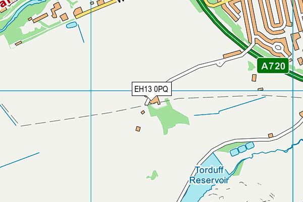 EH13 0PQ map - OS VectorMap District (Ordnance Survey) EH13 0PQ map - OS VectorMap District (Ordnance Survey)