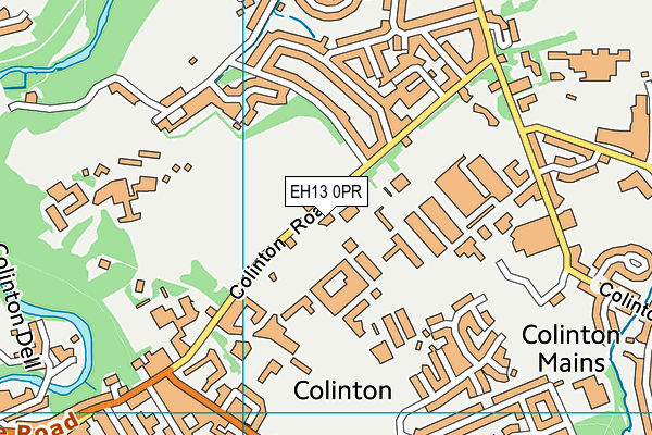 EH13 0PR map - OS VectorMap District (Ordnance Survey) EH13 0PR map - OS VectorMap District (Ordnance Survey)