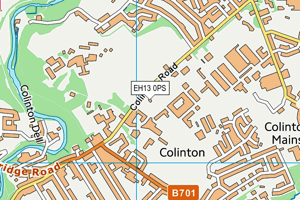 EH13 0PS map - OS VectorMap District (Ordnance Survey) EH13 0PS map - OS VectorMap District (Ordnance Survey)