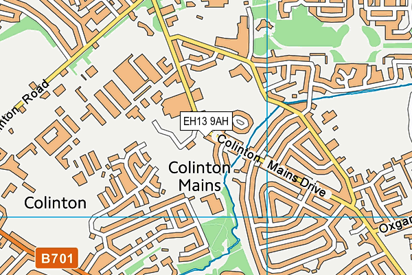 EH13 9AH map - OS VectorMap District (Ordnance Survey) EH13 9AH map - OS VectorMap District (Ordnance Survey)