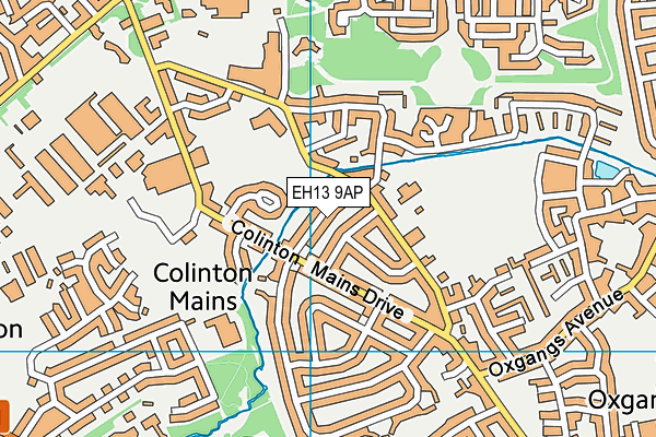 EH13 9AP map - OS VectorMap District (Ordnance Survey) EH13 9AP map - OS VectorMap District (Ordnance Survey)