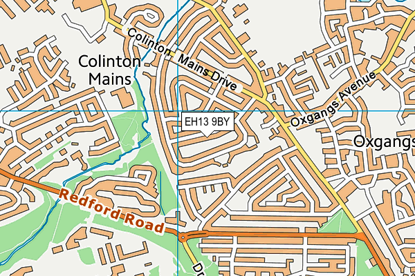 EH13 9BY map - OS VectorMap District (Ordnance Survey) EH13 9BY map - OS VectorMap District (Ordnance Survey)
