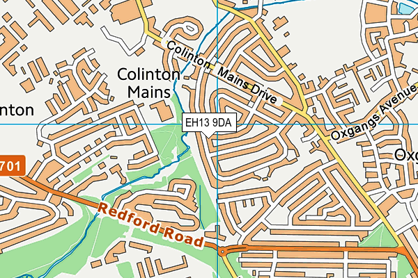 EH13 9DA map - OS VectorMap District (Ordnance Survey) EH13 9DA map - OS VectorMap District (Ordnance Survey)