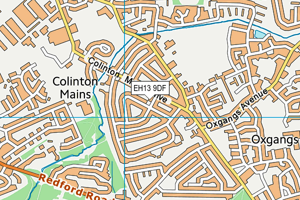 EH13 9DF map - OS VectorMap District (Ordnance Survey) EH13 9DF map - OS VectorMap District (Ordnance Survey)