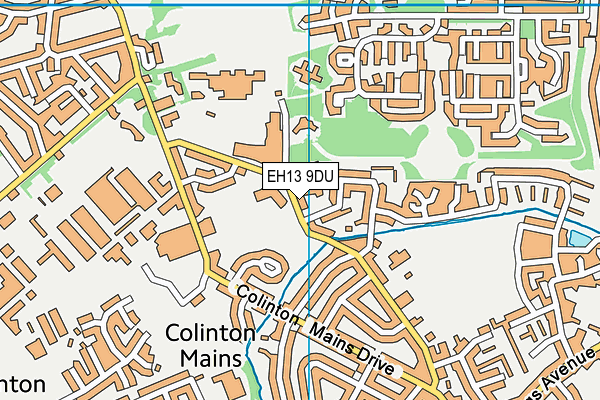 EH13 9DU map - OS VectorMap District (Ordnance Survey) EH13 9DU map - OS VectorMap District (Ordnance Survey)