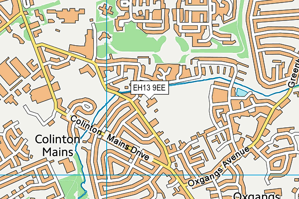 EH13 9EE map - OS VectorMap District (Ordnance Survey) EH13 9EE map - OS VectorMap District (Ordnance Survey)