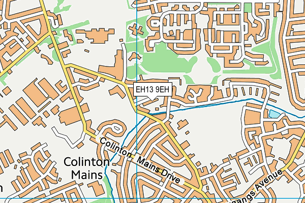 EH13 9EH map - OS VectorMap District (Ordnance Survey) EH13 9EH map - OS VectorMap District (Ordnance Survey)