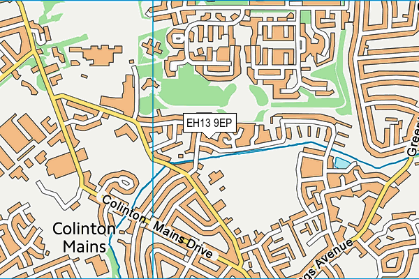 EH13 9EP map - OS VectorMap District (Ordnance Survey) EH13 9EP map - OS VectorMap District (Ordnance Survey)