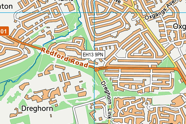 EH13 9PN map - OS VectorMap District (Ordnance Survey) EH13 9PN map - OS VectorMap District (Ordnance Survey)
