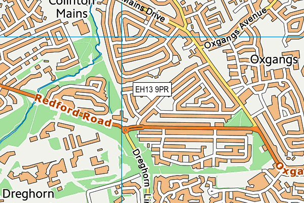 EH13 9PR map - OS VectorMap District (Ordnance Survey) EH13 9PR map - OS VectorMap District (Ordnance Survey)