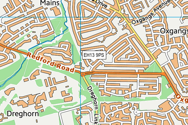 EH13 9PS map - OS VectorMap District (Ordnance Survey) EH13 9PS map - OS VectorMap District (Ordnance Survey)