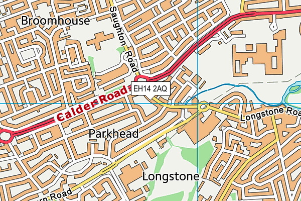 EH14 2AQ map - OS VectorMap District (Ordnance Survey) EH14 2AQ map - OS VectorMap District (Ordnance Survey)