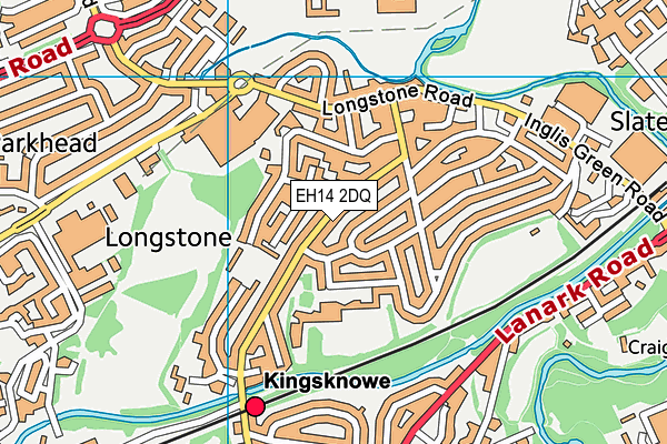 EH14 2DQ map - OS VectorMap District (Ordnance Survey) EH14 2DQ map - OS VectorMap District (Ordnance Survey)