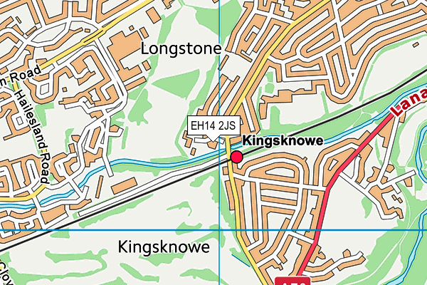 EH14 2JS map - OS VectorMap District (Ordnance Survey) EH14 2JS map - OS VectorMap District (Ordnance Survey)