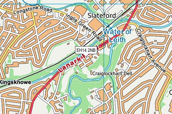 EH14 2NB map - OS VectorMap District (Ordnance Survey) EH14 2NB map - OS VectorMap District (Ordnance Survey)