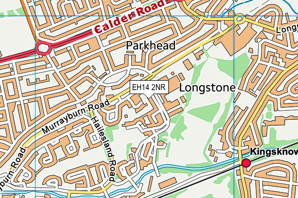 EH14 2NR map - OS VectorMap District (Ordnance Survey) EH14 2NR map - OS VectorMap District (Ordnance Survey)