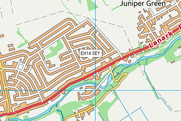 EH14 5EY map - OS VectorMap District (Ordnance Survey) EH14 5EY map - OS VectorMap District (Ordnance Survey)