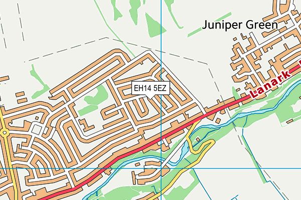 EH14 5EZ map - OS VectorMap District (Ordnance Survey) EH14 5EZ map - OS VectorMap District (Ordnance Survey)