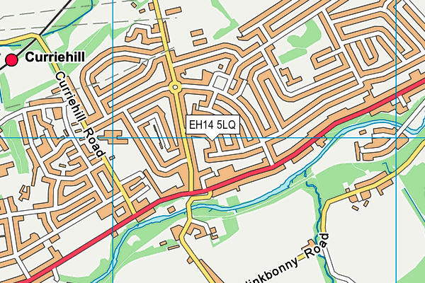 EH14 5LQ map - OS VectorMap District (Ordnance Survey) EH14 5LQ map - OS VectorMap District (Ordnance Survey)