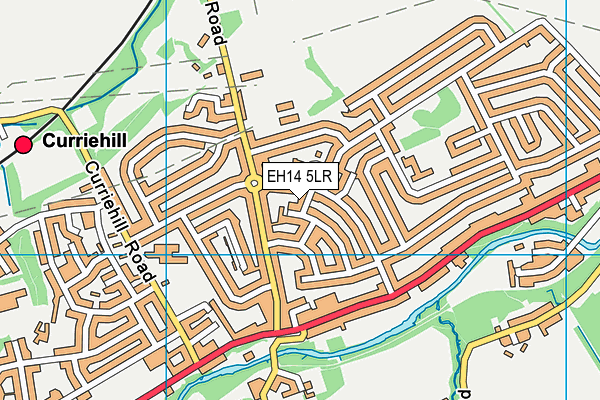EH14 5LR map - OS VectorMap District (Ordnance Survey) EH14 5LR map - OS VectorMap District (Ordnance Survey)