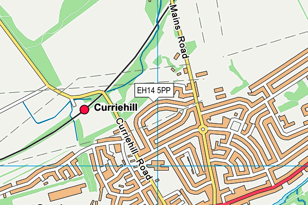 EH14 5PP map - OS VectorMap District (Ordnance Survey) EH14 5PP map - OS VectorMap District (Ordnance Survey)