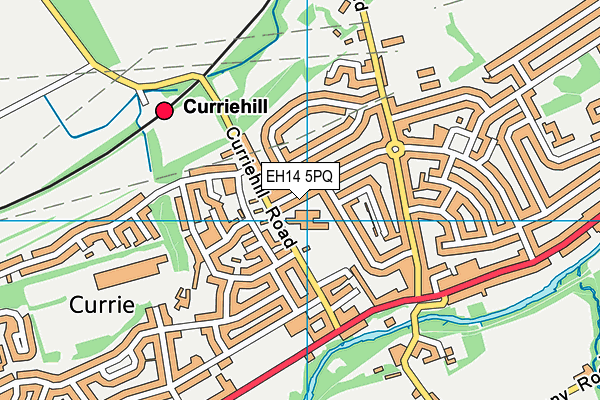 EH14 5PQ map - OS VectorMap District (Ordnance Survey) EH14 5PQ map - OS VectorMap District (Ordnance Survey)