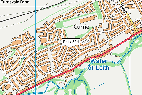EH14 5RH map - OS VectorMap District (Ordnance Survey) EH14 5RH map - OS VectorMap District (Ordnance Survey)